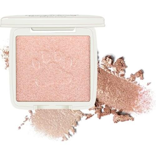 Klaisy Single Highlighter Powder Makeup Facial Bronzer Glow Face Contour Shimmer Powder Illuminator Highlight Cosmetic