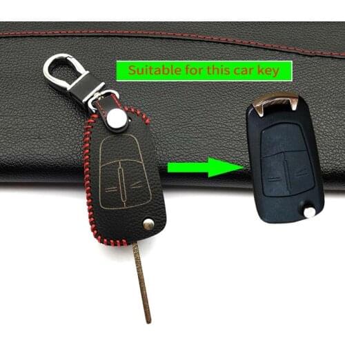 Leather car key cover key bag For Opel Astra Corsa Meriva Zafira Antara ASTRA J Mokka Insignia For Chevrolet Cruze car key case