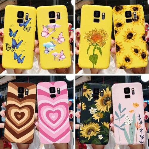 Cute Silicone Cartoon Phone Holder Case for Samsung galaxy s9 s9 plus Samsung s 9 Samsungs9 plus s9plus Case luxury stand cover