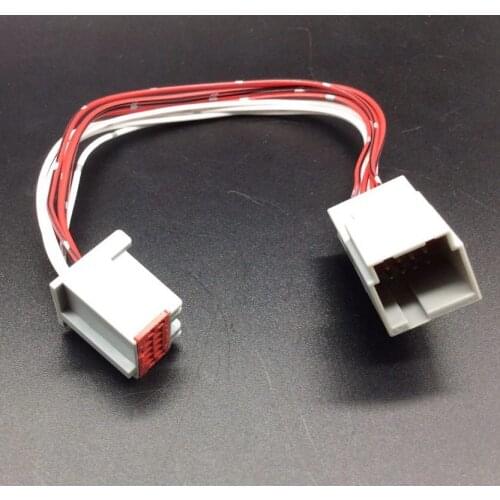 For Ford Kuga Rearview Mirror Reversing Camera Module Male Female Plug Connector Terminal Extension Cable 2X4 8PIN housing Wing