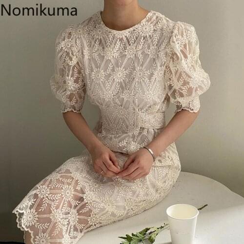 Летние платья с кружевом Nomikuma China At AliExpress