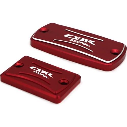 Front Rear Brake Reservoir Cover For HONDA CBR600RR CBR 600RR CBR600 RR 2003 Motorcycle Master Cylinder Oil Fluid Cap