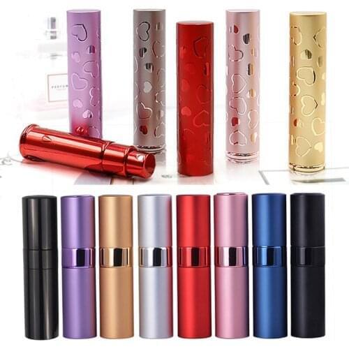 7ml 8ml Perfume Spray Bottle Portable Refillable Glass Bottle Empty Cosmetic Containers Travel Cosmetic Perfume Atomizer