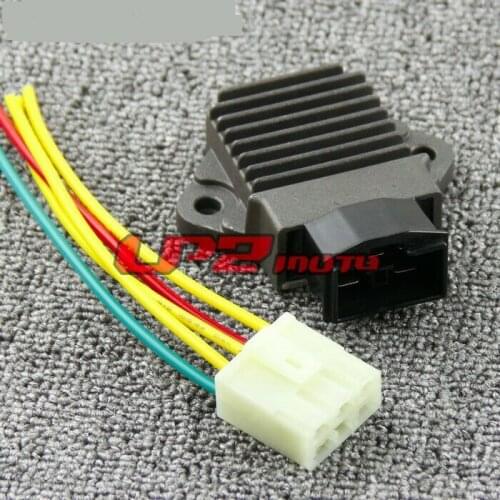 Regulator Rectifier + Plug for Honda PC800 VTR1000 NT400 VT250C VT750 FES250 FES125 NSR250 VFR RVF400 NES150 SH XL125 Varadero