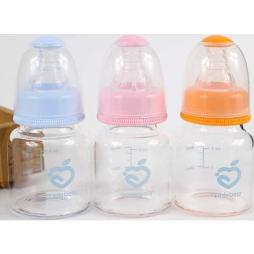 60ml MAM Feel Good Glass Bottle Newborn Baby Milk Bottle Child Feeding Kids Botte Child Nurse Bottle Material Free Shippin