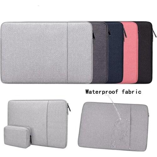 Waterproof Sleeve Pouch Bags 14 15.6 inch For Macbook Air 13 2018 2019 Pro 15 11 12 Laptop Bag For Xiaomi Lenovo Notebook Case