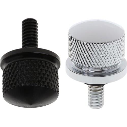High Quality Black/Silver Aluminum alloy Seat Bolt Billet for Harley Sportster Street Glide Motorcycle Accessories