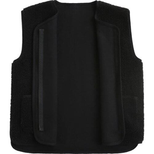 FTTOY Lamb plush vest female 2021 winter short version of the Korean version of an all-match fur loose vest vest vest jacket