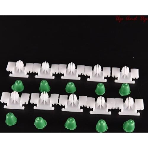 10pcs Car Door Bump Strip Fasten Clips Exterior Side Trim Moulding For Car E36 1992-2000 Hot Selling