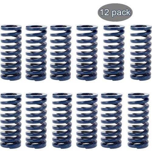 3D Printer Accessories Spring 8mm OD 25mm Hot Bed Glass Platform Leveling Spring Extruder Strong Spring 12pcs