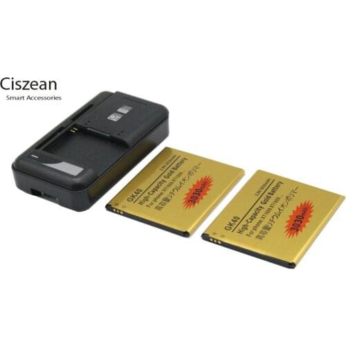 2x 3030mAh GK40 Battery + Charger For MOTO G4 Play XT1607 XT1609 XT1600 XT1670 XT1671 XT1672 G5 XT1672 E3 XT1700 E4 XT1762