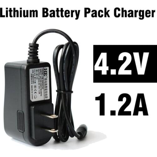 5pcs/ lot 4.2v 1.2A Battery Charger for E-Book Free Shipping