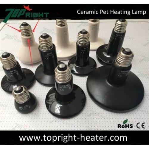 75x100mm Ceramic Electric Heating Element Infrared Heater White 200W AC220V-240V