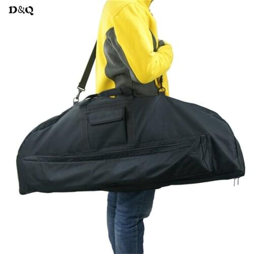 37-47 inch Archery Compound Bow and Arrow Tube Quiver Bag Case for Recurve Bow Take Down Bow Hunting Target Shooting Bow Holder