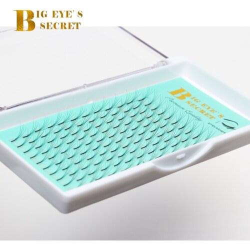Big Eyes Secret Korean Silk Lash Extension Individual Eyelashes Fake Eyelashes Pre made Volume Fans Eyelashes Extension