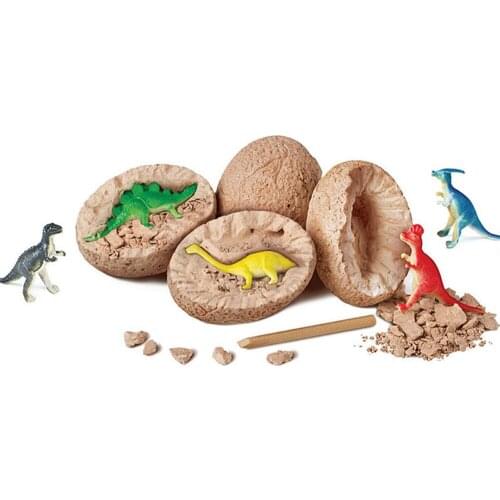 Ormino Jurassic Dinosaur Egg Kids Toys Tyrannosaurus Dinosaur Baby Toys Model Dig Kit Toys For Children Scientific Mining Toys
