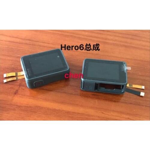 For Gopro hero 6 Touch screen with Back Case rear LCD for Gopro 6 Back Housing Touchscreen Repair LCD Display Screen