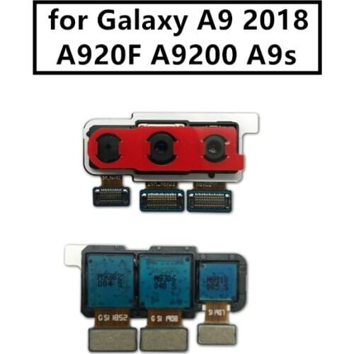 For Samsung Galaxy A9 2018 A920F A9200 Back Camera Big Rear Main Camera Module Flex Cable Assembly Replacement Repair Parts