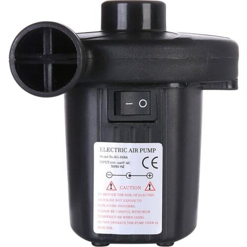 Electric Air Pump Home Inflate Deflate For Air Mattress Air Bed Electric Inflator Pump Small Inflatable Pump