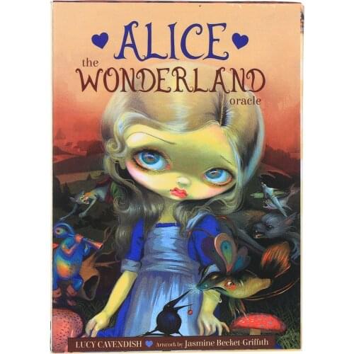 Hot selling Oracle Alice the wonderland Cards Board Deck Games Palying Cards For Party Game