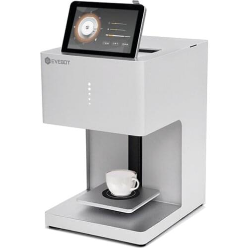 Evebot Cheap Ediable Coffee and Food Printer Machine Price Commercial Cake Printer