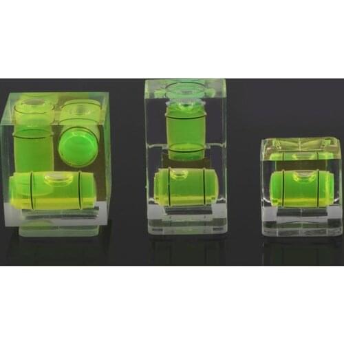 One/Two/Three-Dimensional Bubble Spirit Level For Camera Level Adapter For Cameras Measure Tools