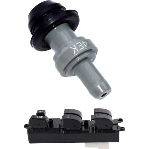 Window Master Control Switch Fit for Toyota 1997-2002 Camry Corolla Avalon & Cylinder Head Valve Cover One-Way Valve