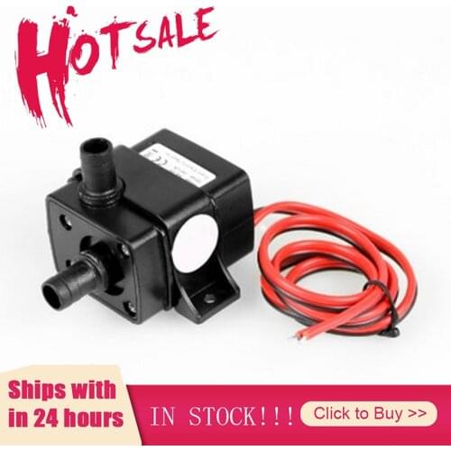 Decdeal Ultra-quiet Mini Brushless Water Pump DC 12V 4.8W 240L/H Lift 300cm Submersible Fountain Aquarium Circulating Water Pump
