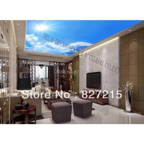 S--4920 /Print Ceiling tiles /PVC Stretched Ceiling Film/Home or Ceiling Decoration/Function as Ceiling Panel