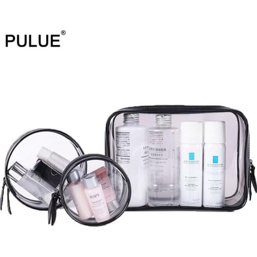 Pulue Transparent Cosmetic Bags