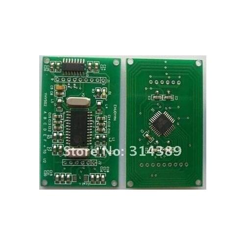 RFID MF IC Reader Writer Module UART standard RS232(not TTL) coil antenna built in embedded range 6cm ISO14443A