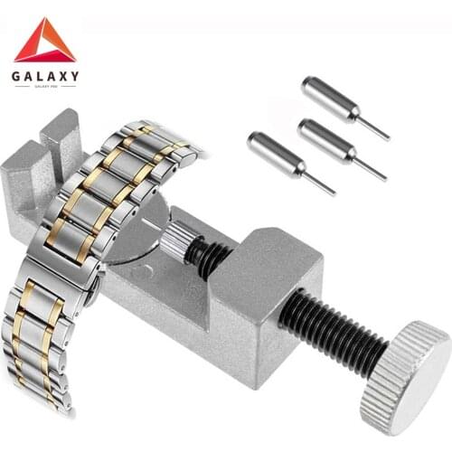 Professional Watch Band & Bracelet Link Remover Adjustable with Metal Watch Repair Tools for Watchmaker Silver Watch Repa Tool