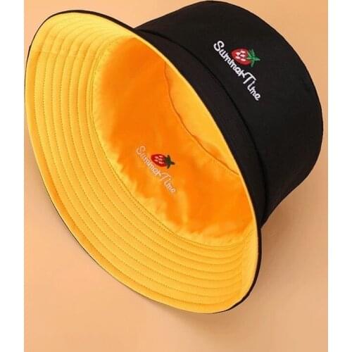Summer Double-sided Fisherman Hat for Sun Protection, Sun Protection and UV Protection Sun Hats, Outdoor Travel Foldable Cap