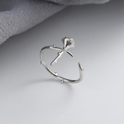 Женские серебряные кольца Simenjor China At AliExpress