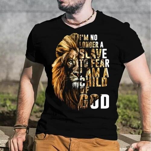 I'm no longer a slave to fear I am a child of God T shirt