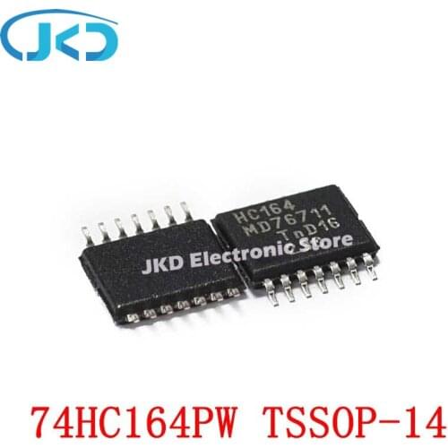 10pcs 74HC164PW 74HC164P 74HC164 HC164 TSSOP-14 New IC
