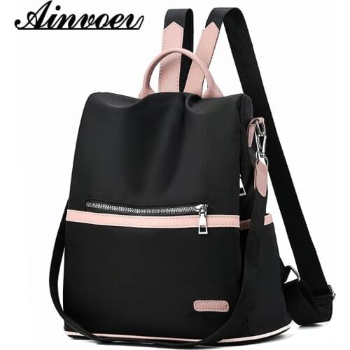 Ainvoev Women's Black Backpacks