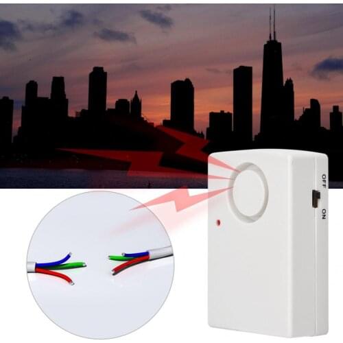 DC9V Wireless Power Off Detector Sensor Large Volume Alarm System 220V Power Failure Sensor Waring Siren Home