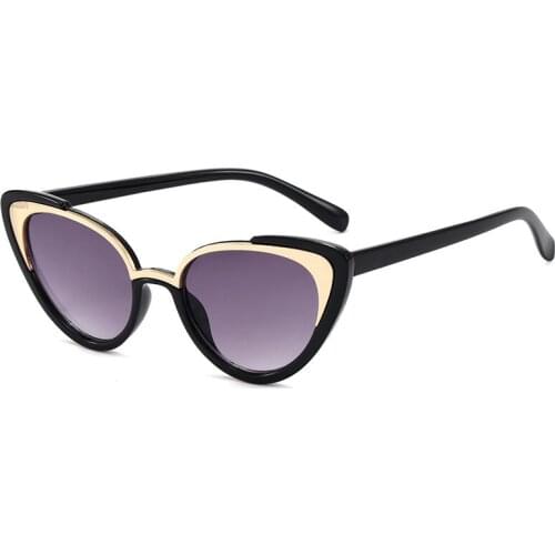 Cat Eye Kids Sunglasses for Girls Boy Vintage Classic Children Sun Glasses Plastic Uv400 Toddler Infant Baby Gafas De Sol 2021