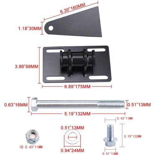 EM1019 High Quality 22pcs Car Motor Mount Swap Brackets, Directly Fitment