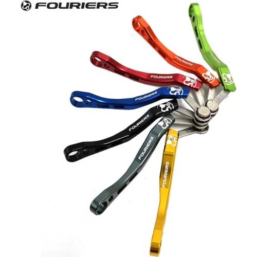 Fouriers Bicycle Chain Guide Drop Keeper For Road Bike Racing 39t ~ 53t 34t ~ 50t With Magnet For SRM Powermeter Catcher Guide