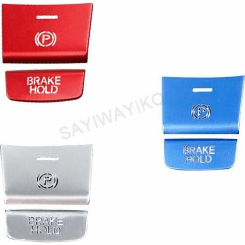 New Aluminum Electronic parking brake automatic parking button cover For VEZEL HRV XRV 2014-2020 CAR STYING