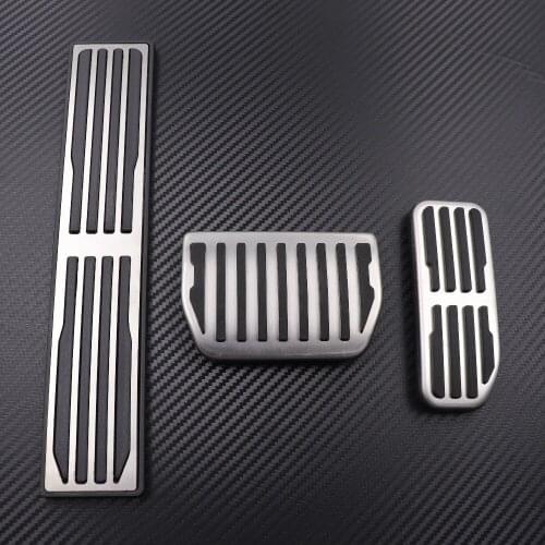 TTCR-II Stainless Steel Fuel Gas Brake Foot Pedal Pedales Pad For Jaguar XE XF F-Pace F Pace 2015-2018 Car Styling Accessories
