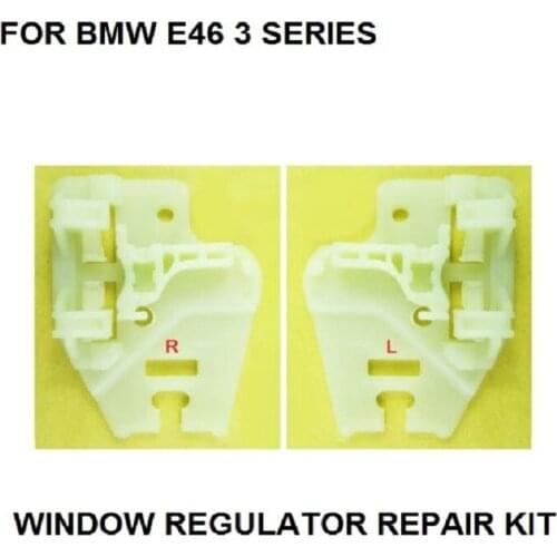 FOR BMW E46 WINDOW PLASTIC CLIPS REGULATOR REPAIR KIT FRONT LEFT / RIGHT 1998-2013