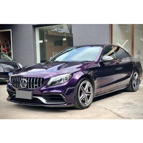 Applicable to Benz W205 C-class C180 260lc63coupe Refit Small Surround Front Shovel and Rear Lip Skirt Tail