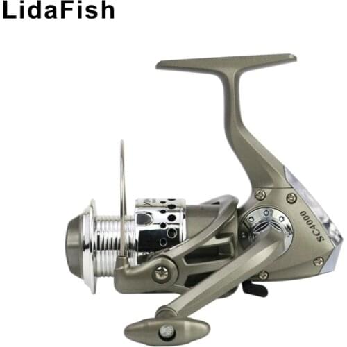 2020 hot sale LidaFish Brand SC1000-7000 Silver Grey Series Upgrade 5.5: 1 Plastic Plating Left / Right Hand Fishing Reel