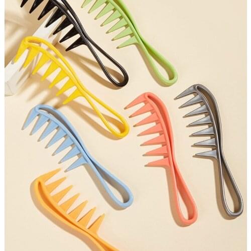 Wide Tooth Detangling Comb Anti-Static Detangle Shower Combs Styling Tool for Long Thick Curly Wet Dry Hair Home Salon Use