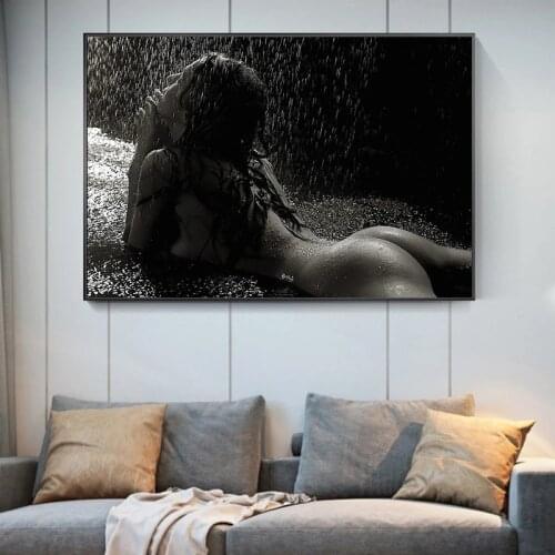 Modern Abstract Nude Women Canvas Painting Sexy Body Posters and Prints Cuadros Wall Art Picture for Living Room Home Decoration