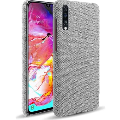 Cloth Cases For Samsung Galaxy A10 A10S A20 A20E A20S A30 A40 A50 A51 A60 A71 A70 A70S A80 A90 5G Slim Retro Cloth Phone Cover