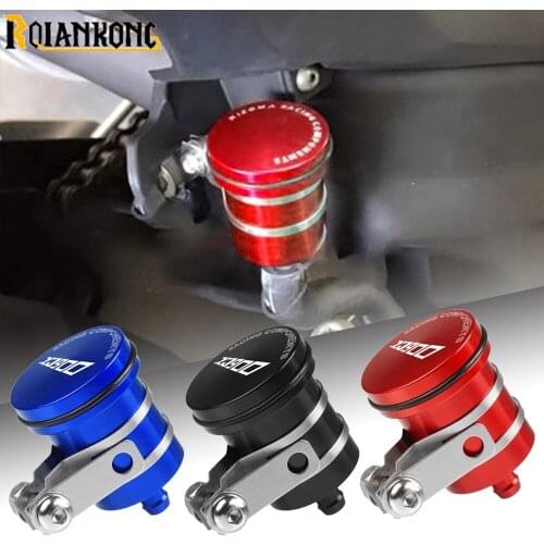 Universal Motorcycle Rear Brake Fluid Reservoir Clutch Tank Oil Fluid Cup Cover For YAMAHA XJ900 1995-2003 2002 2001 2000 1999